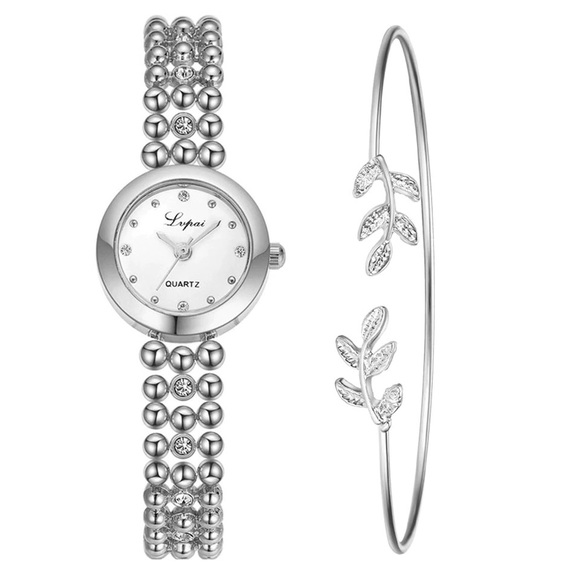 Ball chain Watch bracelet set - Picture 4 of 4